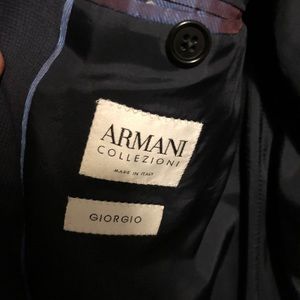 Georgio Armani 44 Mens Jacket